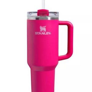 Pink Valentine Stanley tumbler